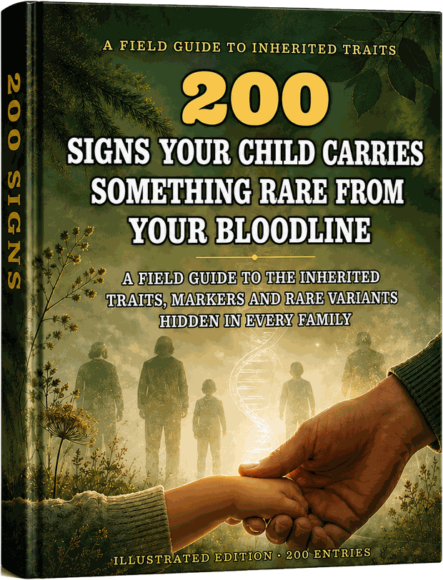 200 Signs Your Child Carries Something Rare From Your Bloodline — illustrated first edition